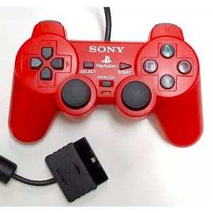 Dual Shock 2 Controller - Cinnabar Red [PS2 - Used / Loose]