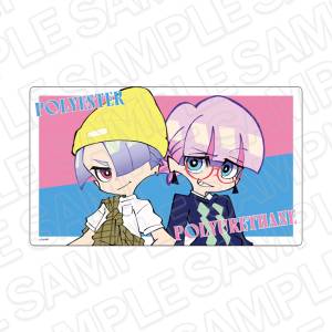 New PANTY & STOCKING with GARTERBELT: Polyester & Polyurethane Rubber Desk Mat - Outing Ver. [Content Seed]