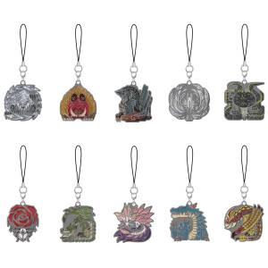 Monster Hunter Wilds: Monster Icon Metal Keychain Collection Vol.2 (10 Packs Box) [Capcom]