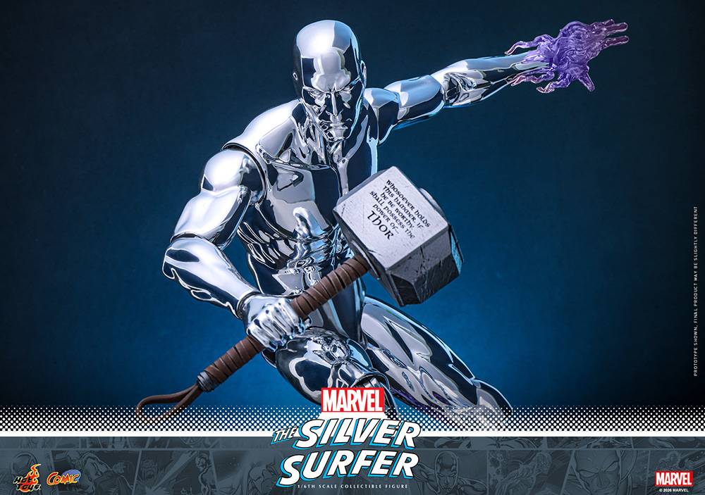 MARVEL Comics: Silver Surfer 1/6 - Comic Masterpiece [Hot Toys