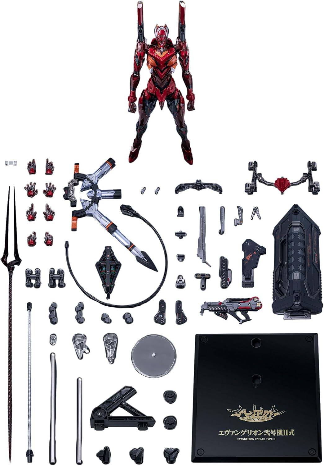 Evangelion: ANIME Evangelion Unit-02 - MORTAL MIND Alloy Action Figure Type II [CCSTOYS]