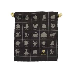 Pokémon: Drawstring Bag - Monochrome Silhouette [The Pokémon Company]