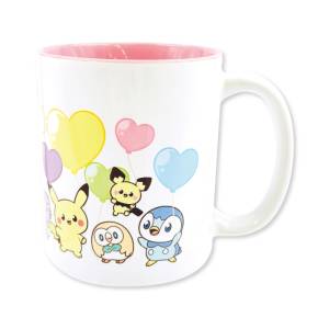 Pokémon Poképeace: Heart Ceramic Mug (350ml) [The Pokémon Company]