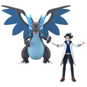 Pokémon Scale World: Professor Sycamore & Mega Charizard X - Kalos Region (Limited Edition) [Bandai]