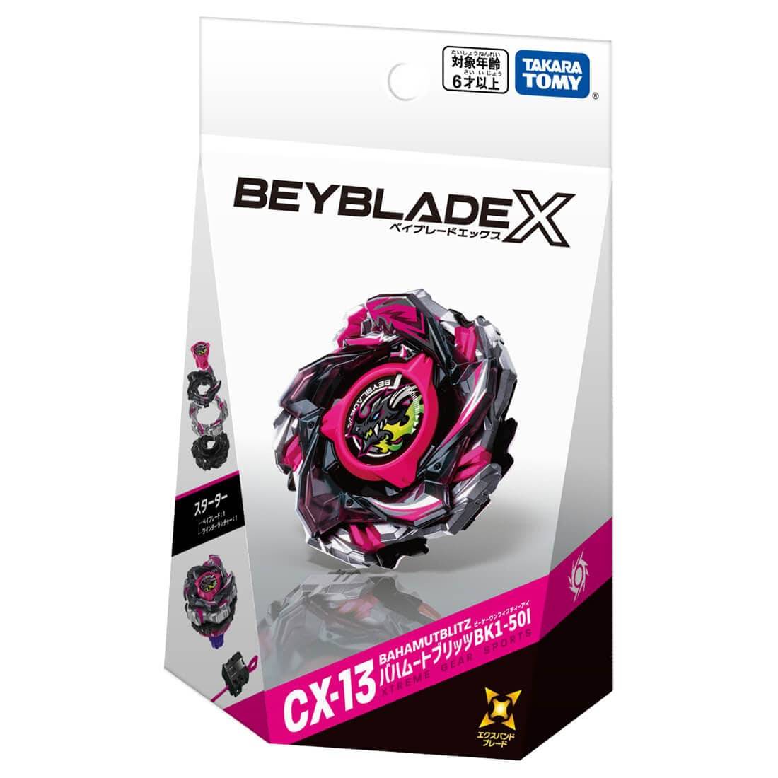 Beyblade X: CX-13 Starter Bahamut Blitz - BK1-50I [Takara Tomy
