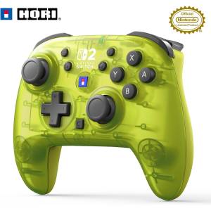 Nintendo Switch 2: Horipad TURBO Clear Controller (Shiny Yellow Ver.) [Hori]