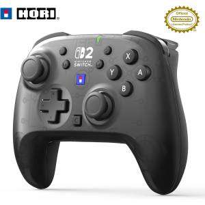 Nintendo Switch 2: Horipad TURBO Clear Controller (Mist Black Ver.) [Hori]