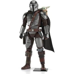 Star Wars The Mandalorian & Grogu: Mandalorian & Grogu 1/12 - Plastic Model [Bandai]