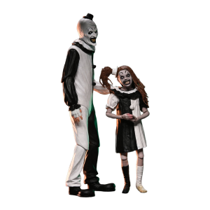 Terrifier 2: Art the Clown & Little Pale Girl - Ultimate 7-inch Action Figure (Set of 2) [Neca]