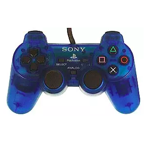Dual Shock Controller Island Blue [PS1 - occasion / loose]