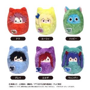 Fairy Tail 100 Years Quest: Kurumi Tapinui Plush Mascot Collection (6 Packs Box) [Tapioca]