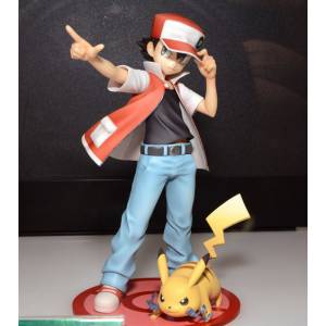 Pokemon Figure Series - Red with Pikachu Reissue [ARTFX J]