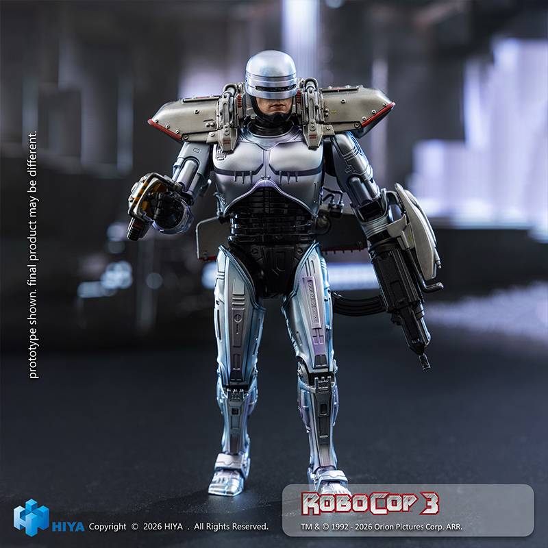 Robocop 3: Robocop 1/12 - Exquisite Super Series [Hiya Toys] - Nin-Nin ...