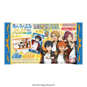 Shokugan: Ensemble Stars!! LOVELETS Stickers & Candy Vol.2 (12 Pack Box) [Heart]