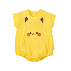 Pokémon MonPoké: Pikachu Jersey Short-Sleeved Romper [The Pokémon Company]