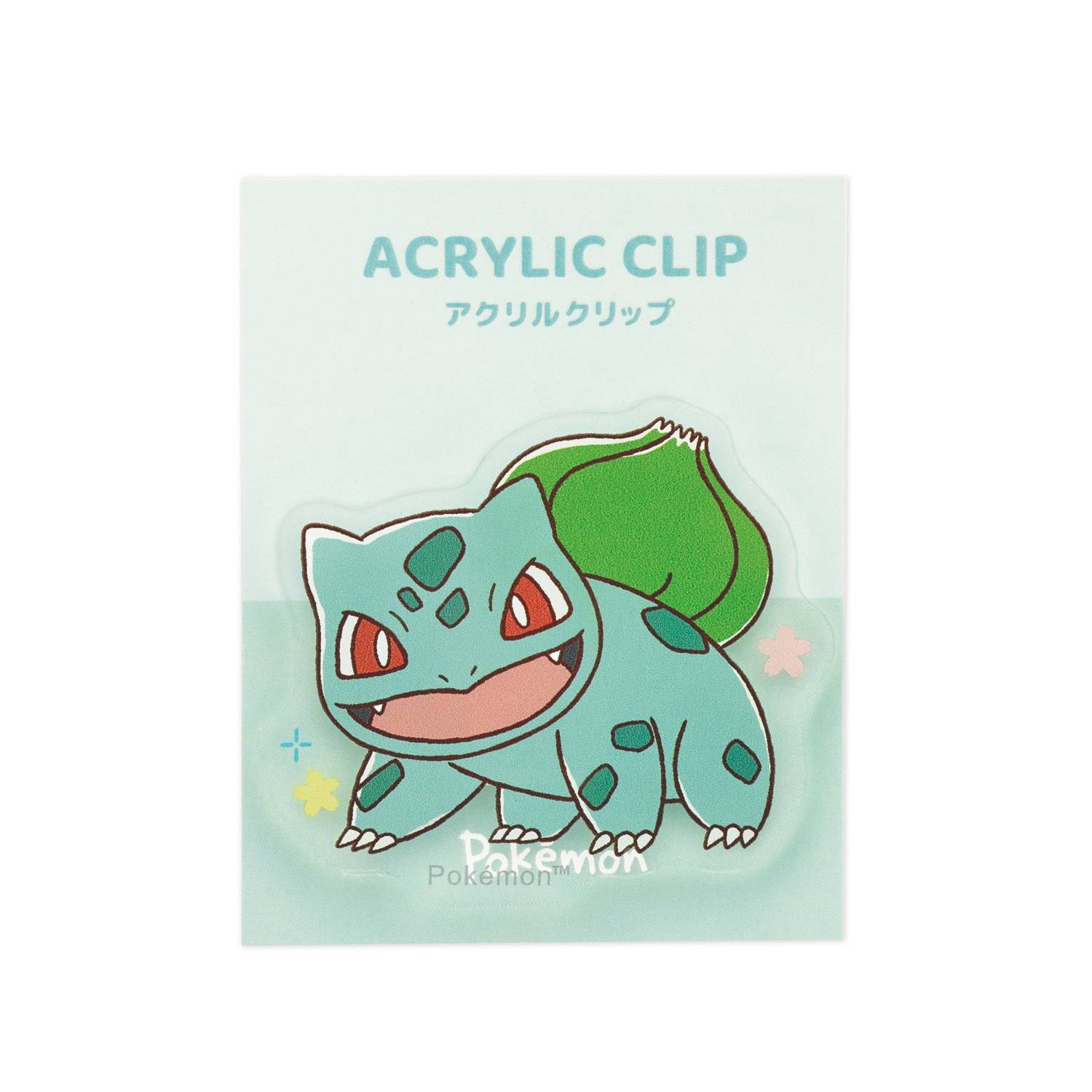 Pokémon: Bulbasaur Die-Cut Acrylic Clip [The Pokémon Company]