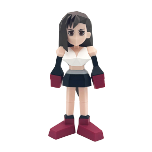 Final Fantasy VII: Tifa Lockhart - Polygon Soft Vinyl Figure [Square Enix]