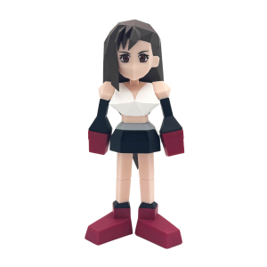Final Fantasy VII: Tifa Lockhart - Polygon Soft Vinyl Figure