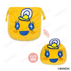 Tamagotchi: Memetchi Face Drawstring Bag - Enjoy! Travel [Plex]