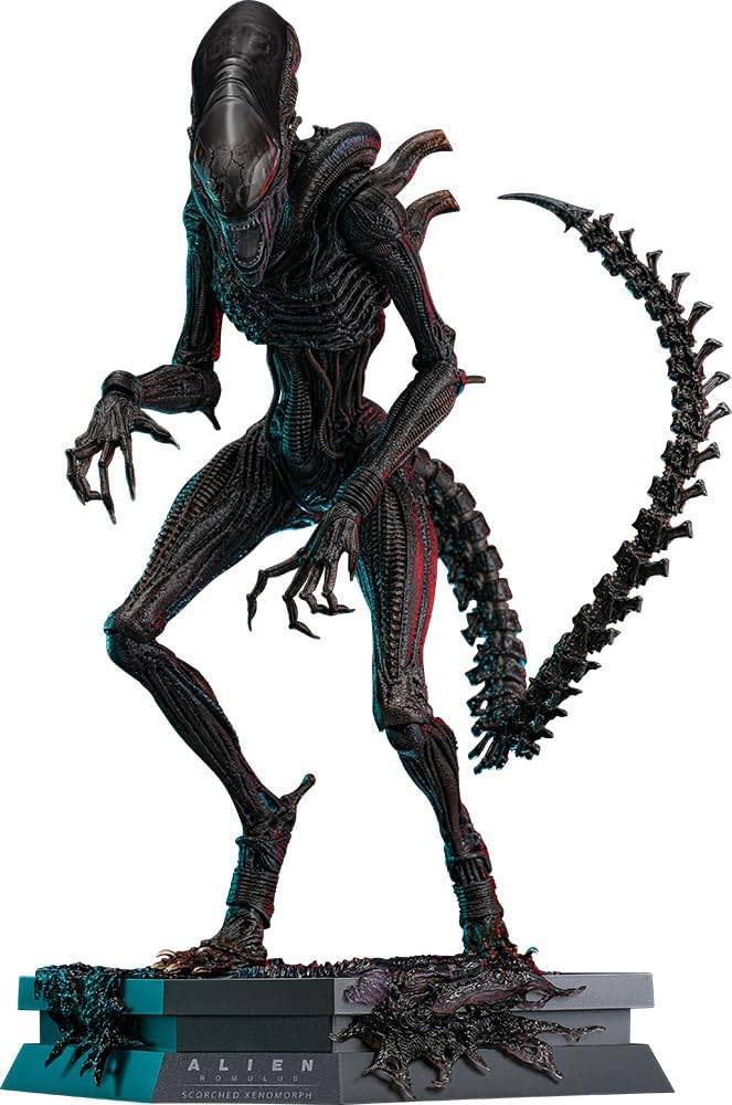 Movie Masterpiece: Alien Romulus - Scorched Xenomorph 1/6 [Hot Toys]