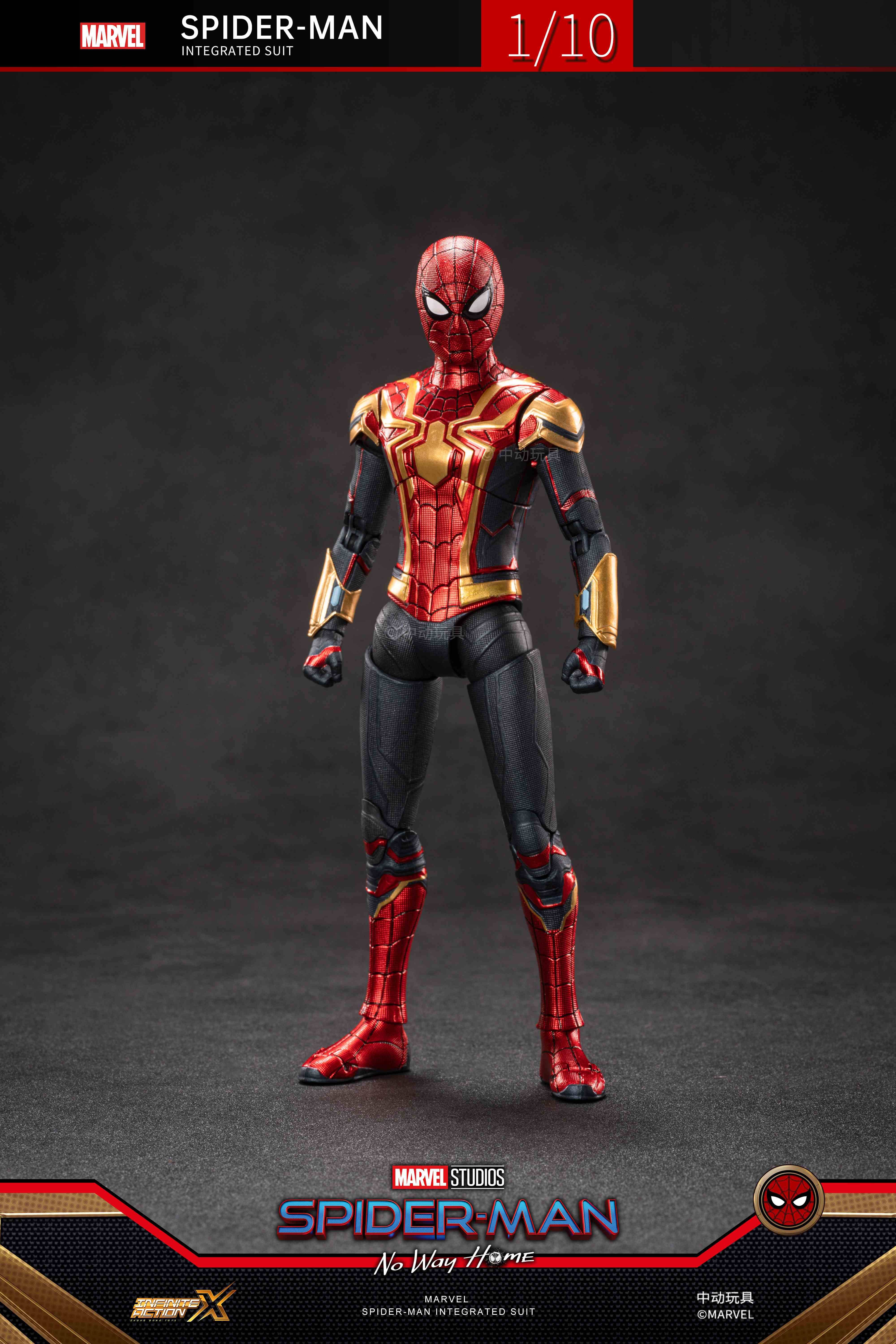 Spider-Man No Way Home: Integrated Suit Ver. - 7-inch MARVEL Action Figure [ZD Toys]