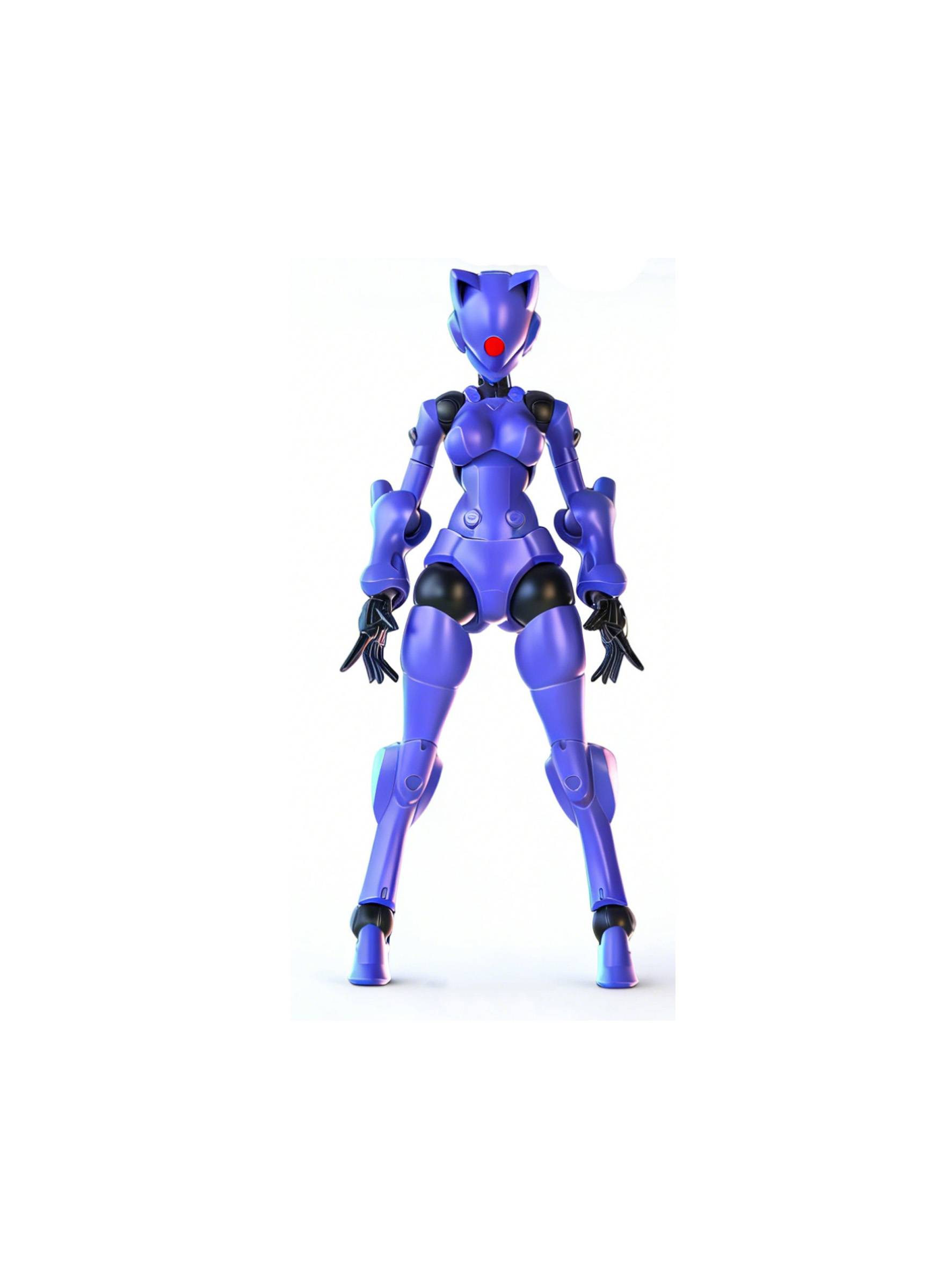3 Min Project: XENODASH Purple - Plastic Model (Set of 2) [SHEIK MAINLAND]