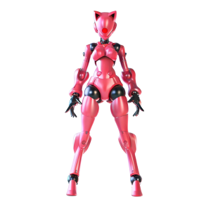 3 Min Project: XENODASH Pink - Plastic Model (Set of 2) [SHEIK MAINLAND]