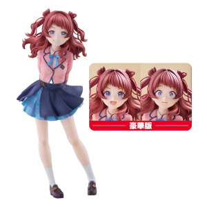 Gakuen Idolmaster: Saki Hanami 1/7 (DX Limited + Bonus) [Plum]