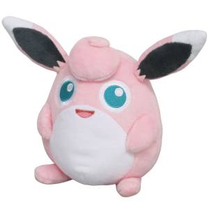 Pokémon ALL STAR COLLECTION: Plush Toy (S) - Wigglytuff (PP186) [SAN-EI]
