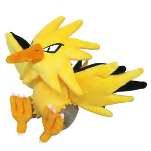 Pokémon ALL STAR COLLECTION: Plush Toy (S) - Zapdos (PP189) [SAN-EI]