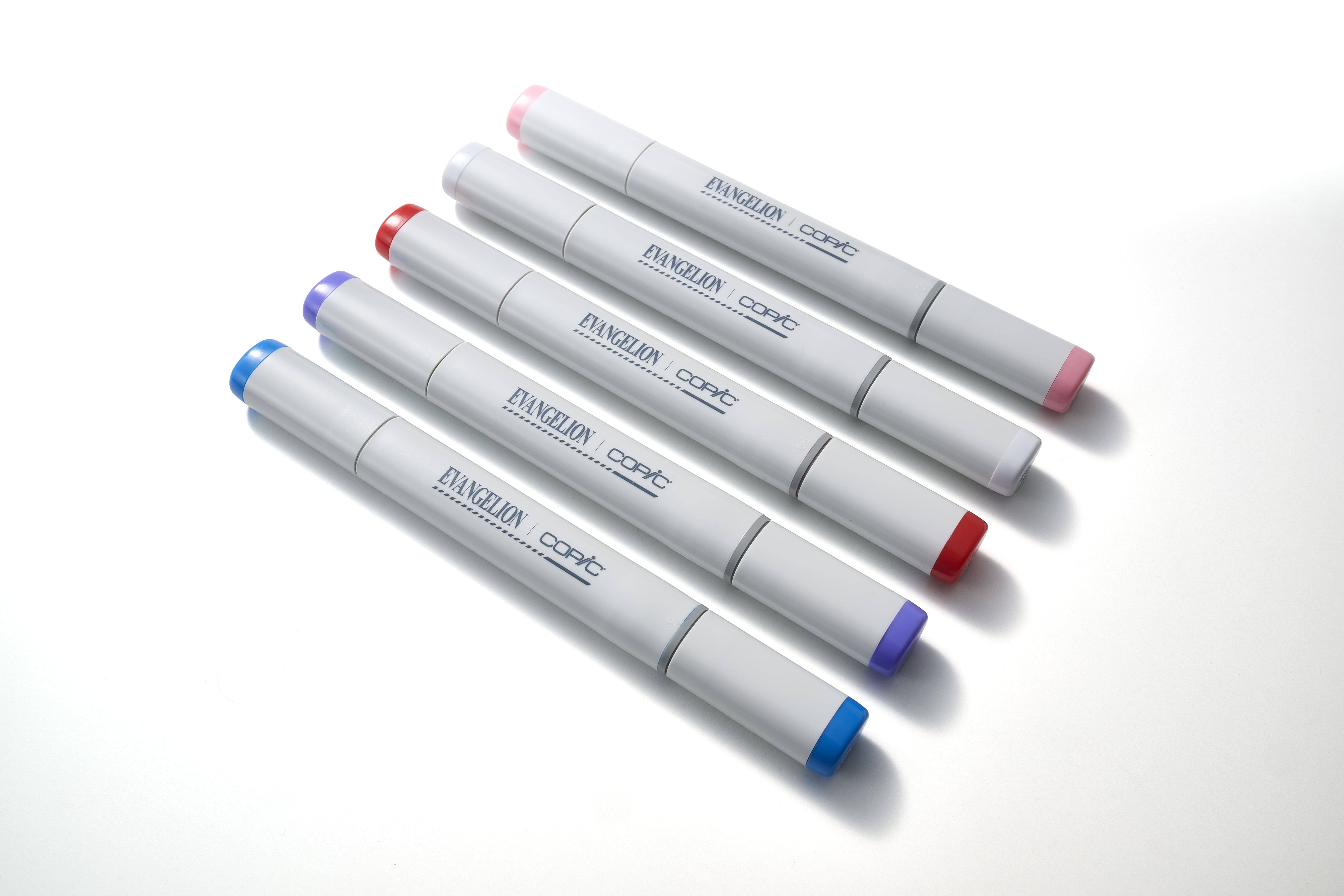 EVANGELION x COPIC: EVA Premium Color Set - Illustration Markers 25 ...