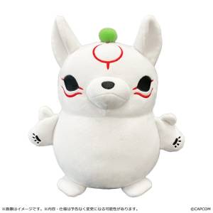 Okami: Amaterasu Mochi Kawa Plush Toy (M) - 20th Anniversary Ver. [Capcom]
