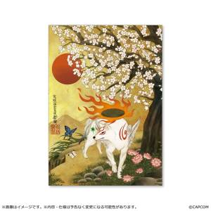 Okami: Kenichiro Yoshimura B2 Tapestry - 20th Anniversary Reprint Art Project [Capcom]