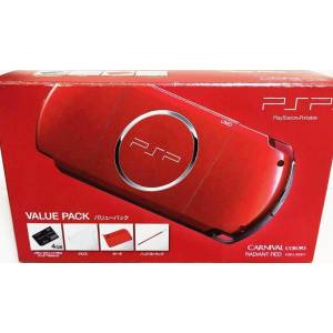 PSP 3000 Radiant Red Value Pack (PSPJ-30001) [Occasion BE]