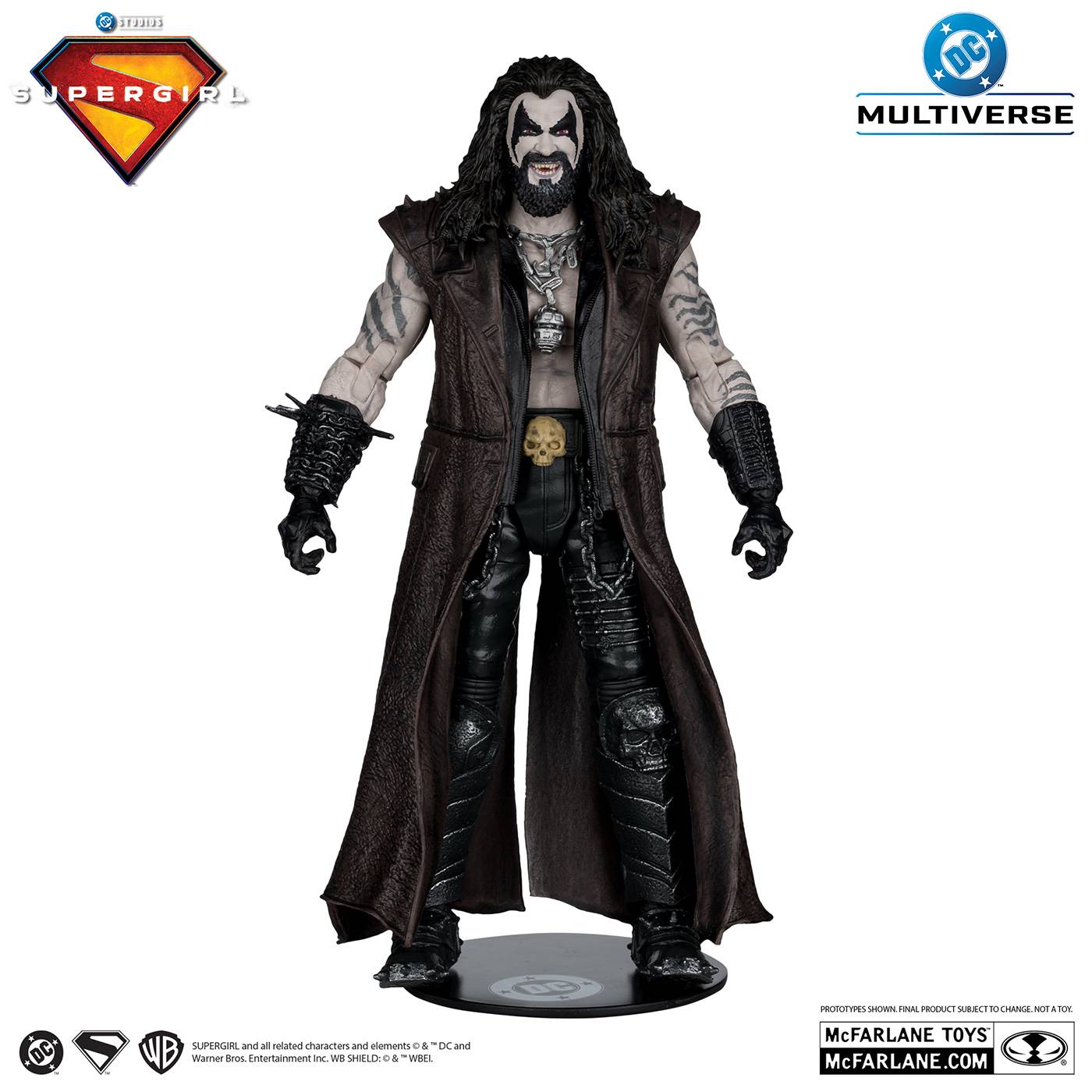 Supergirl 2026: Lobo 1/10 - DC Multiverse 7-inch Action Figure