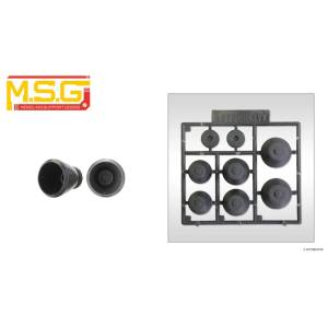 M.S.G Modeling Support Goods: Vernier Nozzle IV - Plastic Unit P122 (Plastic Model) [Kotobukiya]