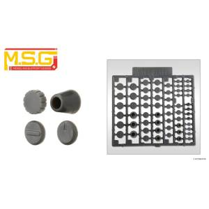 M.S.G Modeling Support Goods: Round Mold III - Plastic Unit P119 (Plastic Model) [Kotobukiya]