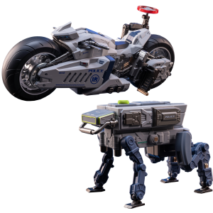 Chang'an Guards Mecha: Traffic Controller Motorcicle & Robo-Dog 1/12 - Optional Parts [MoshowToys]