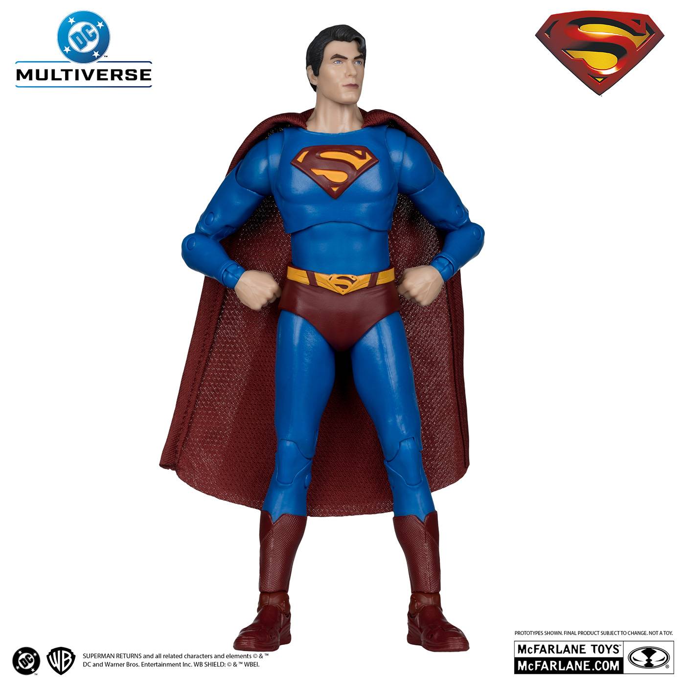 Superman Returns: Superman 1/10 - DC Multiverse 7-inch Action Figure [McFarlane Toys]