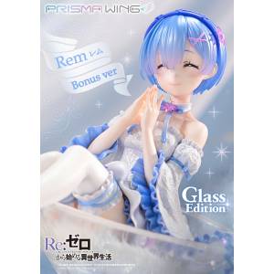 Prisma Wing: Re:Zero Starting Life in Another World - Rem 1/7 (Glass Edition) (Limited + Bonus) [Prime 1 Studio]