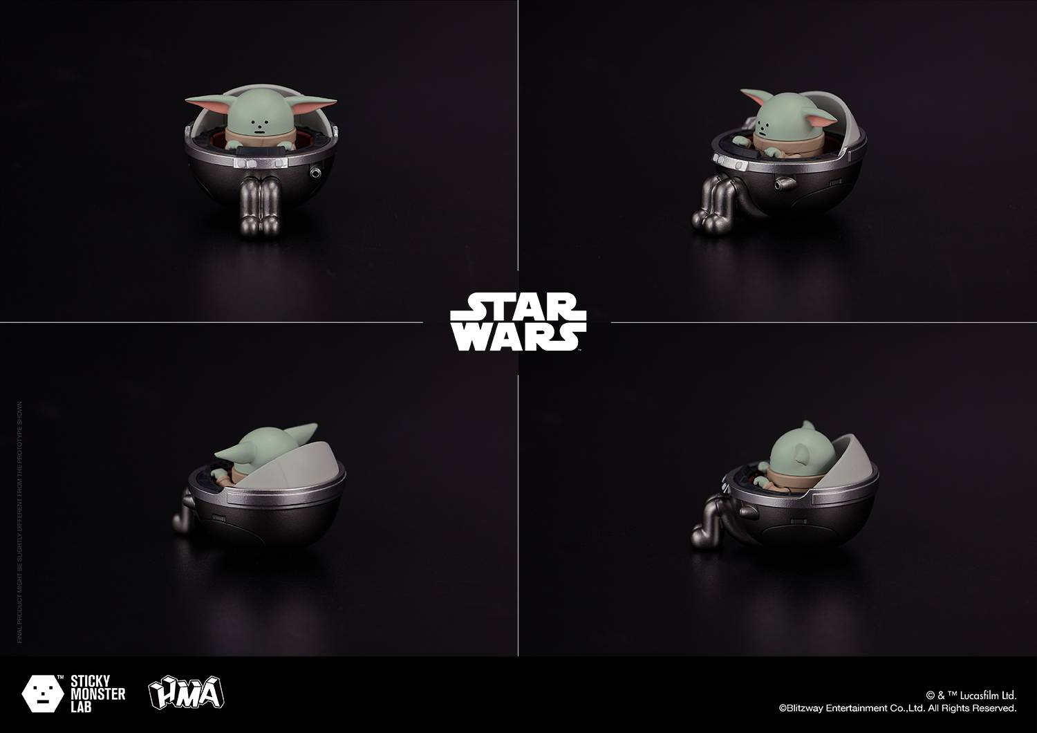 Star Wars The Mandalorian: SML Mini Figure Blind Box Collection 