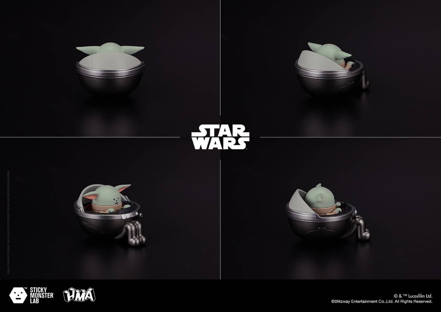 Star Wars The Mandalorian: SML Mini Figure Blind Box Collection