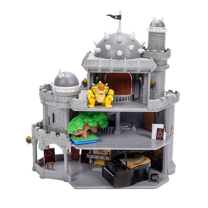 Super Mario: Bowser's Prison Playset DX - The Super Mario Galaxy Movie (TSM2-14) [SAN-EI]
