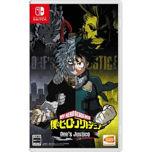 Boku no Hero Academia / My Hero Academia - One's Justice [Switch - Used Good Condition]