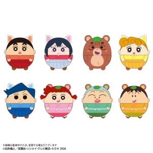 Crayon Shin-Chan: Fuwa Kororin Plush Mascot (8 Pack Box) [Max Limited]