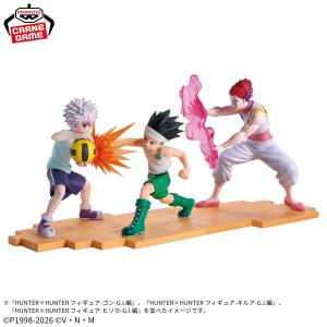 Hunter x Hunter: Gon & Killua & Hisoka Greed Island Arc Ver. (Set of 3) (Banpresto) [2nd hand]