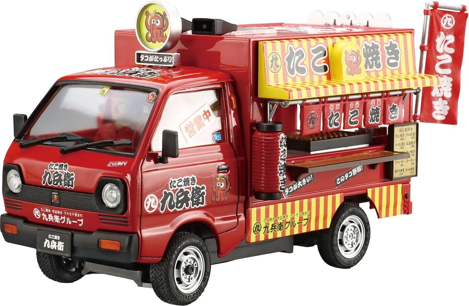 Model Car: 1/24 Takoyaki (Plastic Model Reissue) [Aoshima]