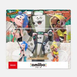 Amiibo: Splatoon Raiders - Shiver, Frye & Big Man [Nintendo] - Nin