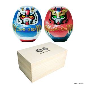 Mobile Suit Gundam SEED: Freedom & Justice Gundam Daruma Doll - Shirakawa Daruma STRICT-G (15 cm) (Limited Edition) [Bandai]