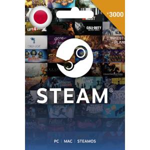 Steam Japan: 3,000 Yen Prepaid Gift Card [Steam]